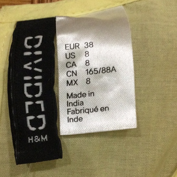 H&M yellow shirt - Picture 3 of 7